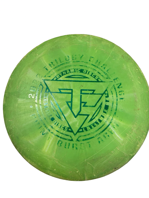 Vist Large View of Product Image Which is Used Dynamic Discs AGENT Disc Golf Putter Green