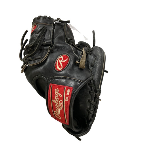 Vist Large View of Product Image Which is Used Rawlings PROT206-9B BB/SB Glove RH Throw Black 12"
