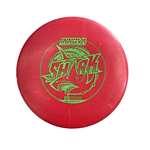 Vist Large View of Product Image Which is Used Innova SHARK Disc Golf Mid Range Red