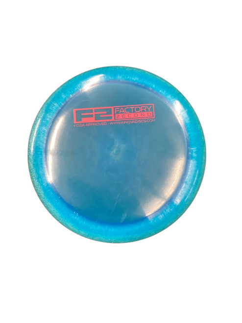 Vist Large View of Product Image Which is Used Innova BLIZZARD F2 DESTROYER Disc Golf Driver Royal Blue
