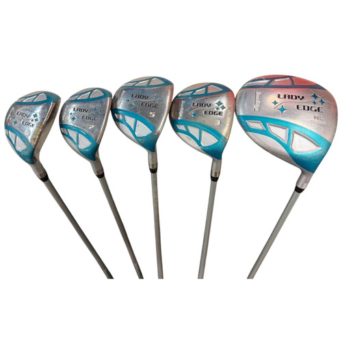 Vist Large View of Product Image Which is Used Tour Edge LADY EDGE Womens Package Set RH Royal Blue 8 Piece