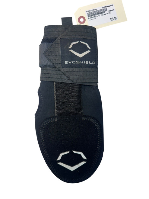 Vist Large View of Product Image Which is USED EVOSHIELD YOUTH BLACK SLIDING MITT