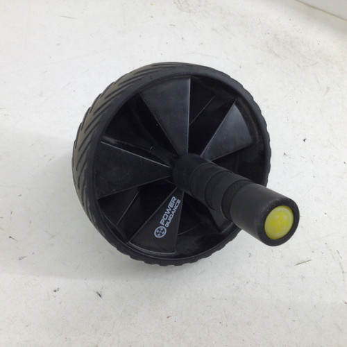 Vist Large View of Product Image Which is Used POWER GUIDANCE AB WHEEL ROLLER Exercise Ab Wheel Black