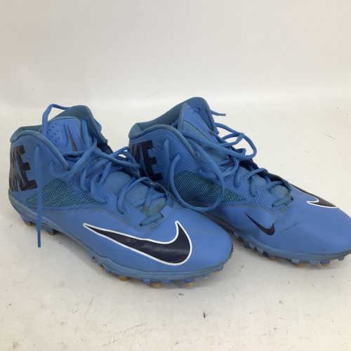 Vist Large View of Product Image Which is Used Nike ZOOM CODE ELITE 3/4 SR 13.0 FB CLEAT Adult FB Cleats Carolina Blue Senior 13