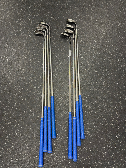 Vist Large View of Product Image Which is Used Adams Golf IDEA PRO BLACK FORGED Mens Iron Set RH 4I-GW/AW