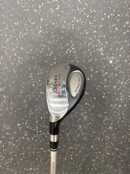 Vist Large View of Product Image Which is Used Nickent GENEX 3DX IRONWOOD Womens Hybrid Club LH 4 Hybrid