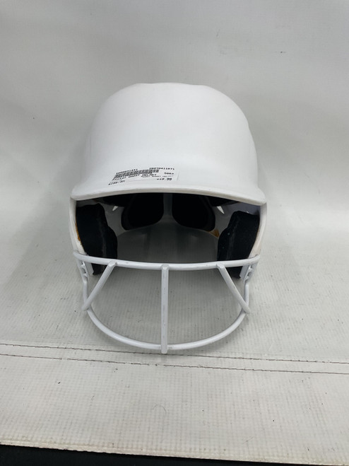 Vist Large View of Product Image Which is Used Easton GHOST HELMET Batting Helmet w/Mask White SM