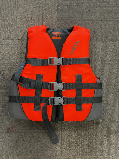 Vist Large View of Product Image Which is Used DBX Youth PFD Orange Youth 50-90