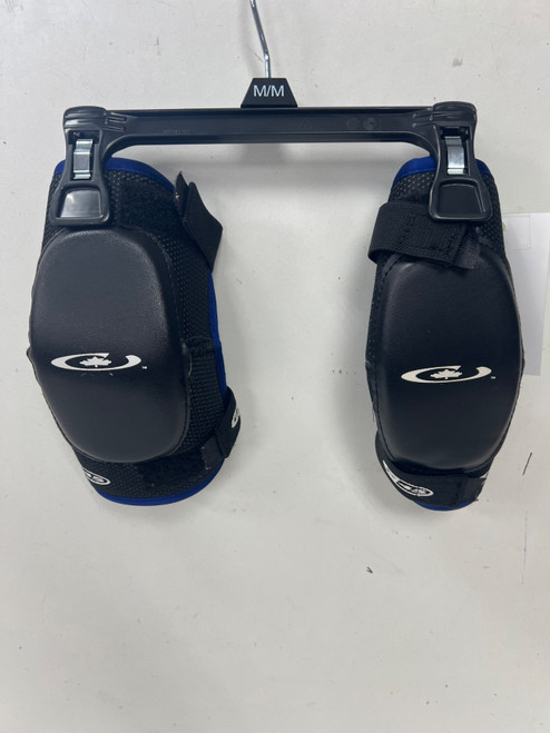 Vist Large View of Product Image Which is Used CANADIEN C45 Youth Elbow Pads LG