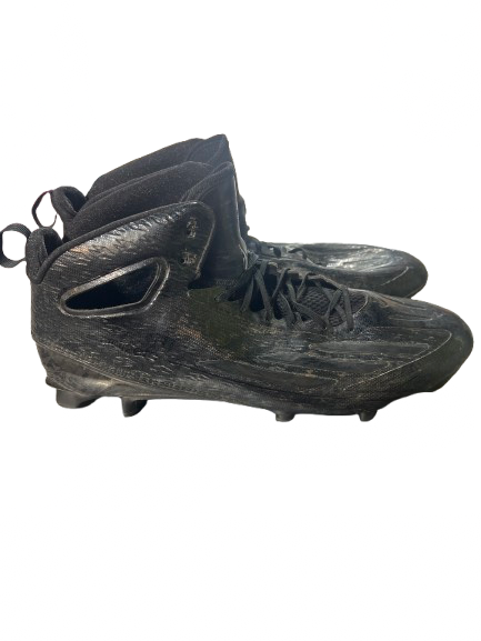 Vist Large View of Product Image Which is Used Adidas Adult FB Cleats Black Senior 13
