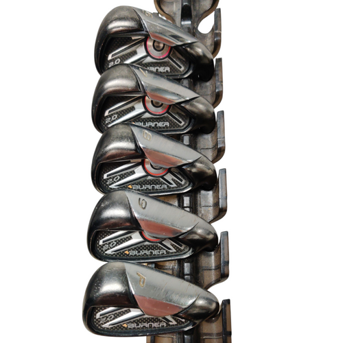 Vist Large View of Product Image Which is Used Taylormade BURNER 2.0 Mens Iron Set Right Hand 6I-PW