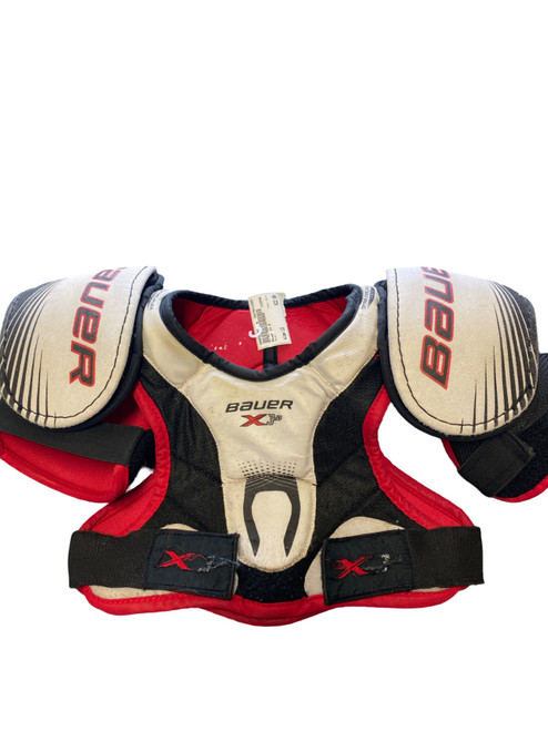 Vist Large View of Product Image Which is Used Bauer X3.0 Youth Shoulder Pads LG