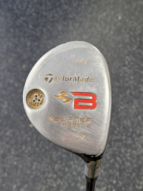 Vist Large View of Product Image Which is Used Taylormade BURNER RESCUE Mens Hybrid Club RH 3 Hybrid