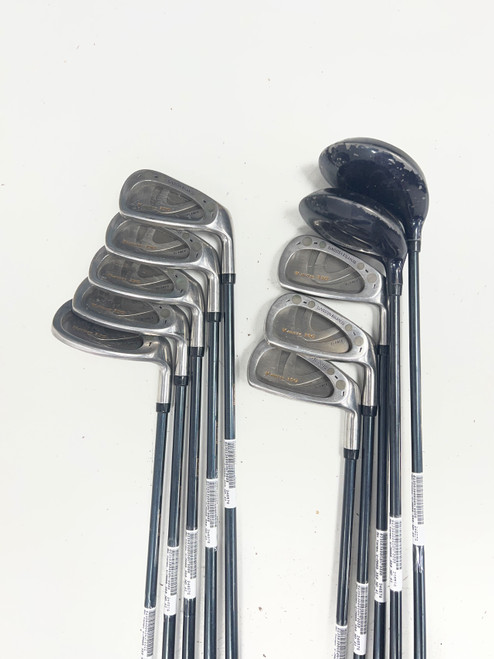 Vist Large View of Product Image Which is Used Yonex V-MASS 350 NO 4I Mens Iron Set RH 3I-SW