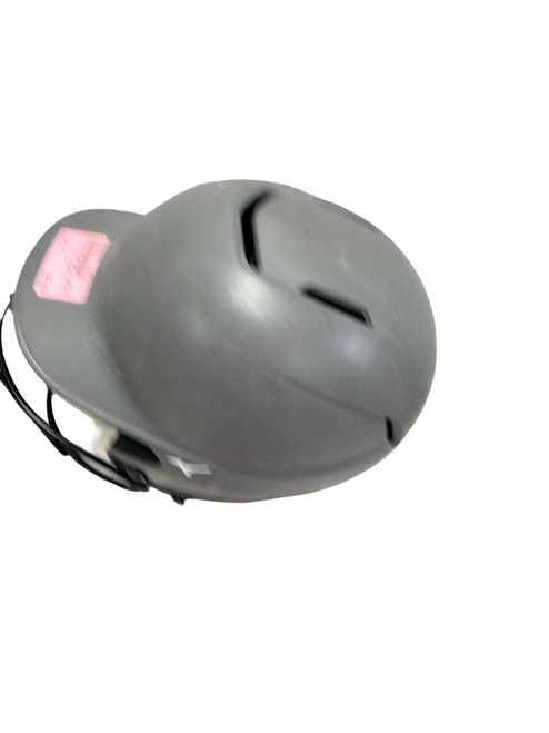 Vist Large View of Product Image Which is Used Mizuno F6-BT 6 3/4- 7 3/8 Fastpitch Softball Batting Helmet w/Mask Grey S/M