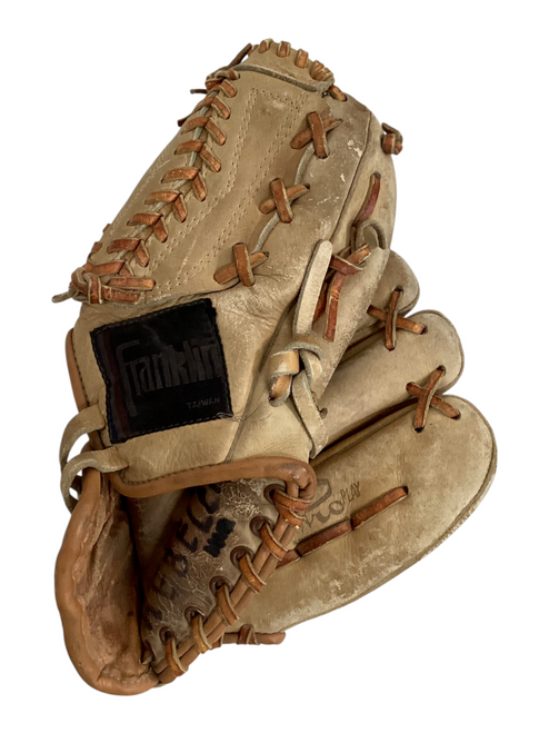 Vist Large View of Product Image Which is Used Franklin 4043 Baseball/Softball Glove Right Hand Throw Brown 10 1/2"