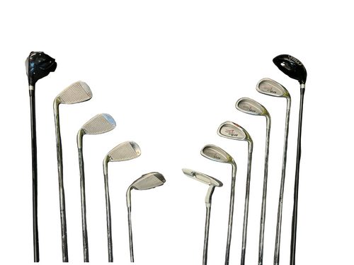 Vist Large View of Product Image Which is Used FUNATIX WAY TO GOLF Jr Package Set RH Grey 6 Piece