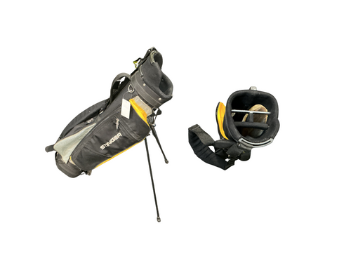 Vist Large View of Product Image Which is Used STINGER JR STAND BAG Jr Stand Bag White/Black/Yellow