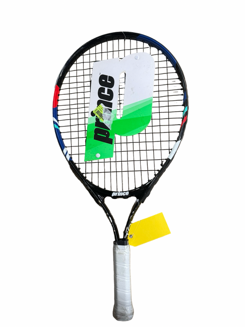 Vist Large View of Product Image Which is Used Prince TOUR S Junior Tennis Racquet Black 21"