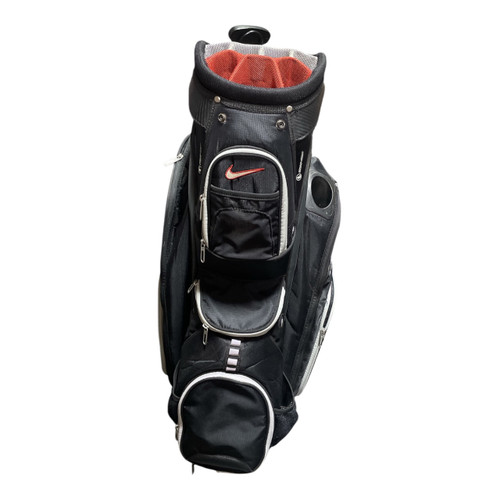 Vist Large View of Product Image Which is Used Nike E9 Mens Cart Bag Black
