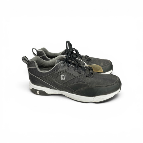 Vist Large View of Product Image Which is Used Foot Joy Mens Golf Shoes Black Senior 11