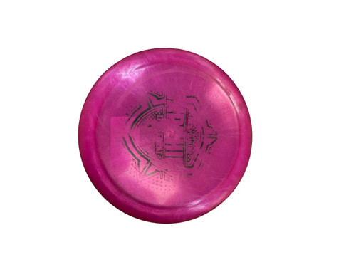 Vist Large View of Product Image Which is Used Latitude 64 CHAMELEON OPTO SAPPHIRE Disc Golf Driver Pink 160g