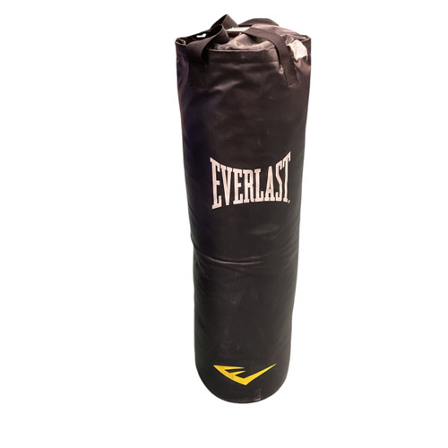 Vist Large View of Product Image Which is Used Everest EVERLAST HEAVY BAG 50LB Boxing Heavy Bag Black 50 lb