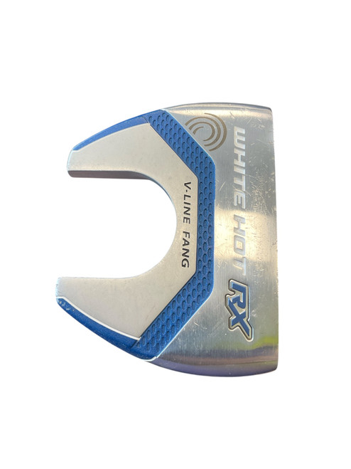Vist Large View of Product Image Which is Used Odyssey WHITE HOT RX V-LINE FANG Mens Putter RH