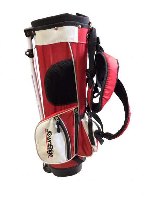 Vist Large View of Product Image Which is Used Tour Edge JR STAND BAG Jr Stand Bag Red