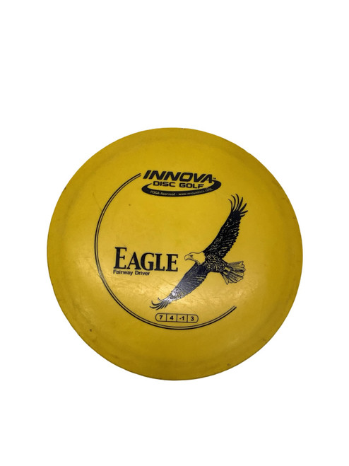Vist Large View of Product Image Which is Used Innova EAGLE FAIRWAY DRIVER Disc Golf Driver Yellow