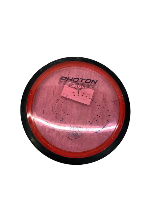 Vist Large View of Product Image Which is Used MVP PHOTON Disc Golf Driver Red