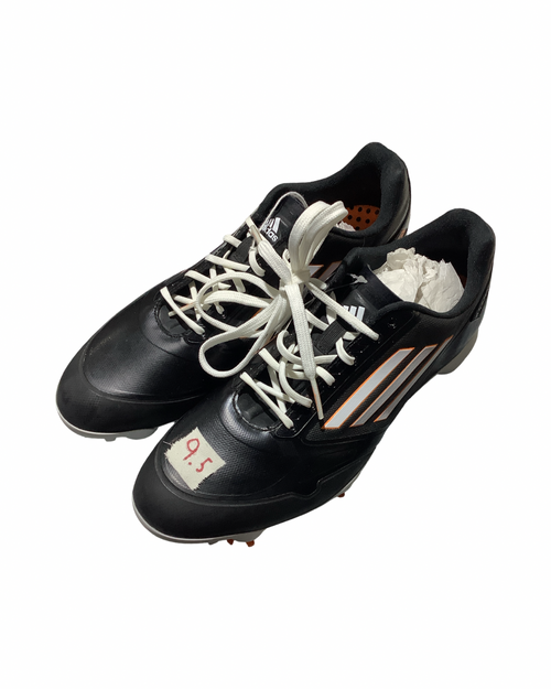 Vist Large View of Product Image Which is Used Adidas Mens Golf Shoes Black Senior 9.5