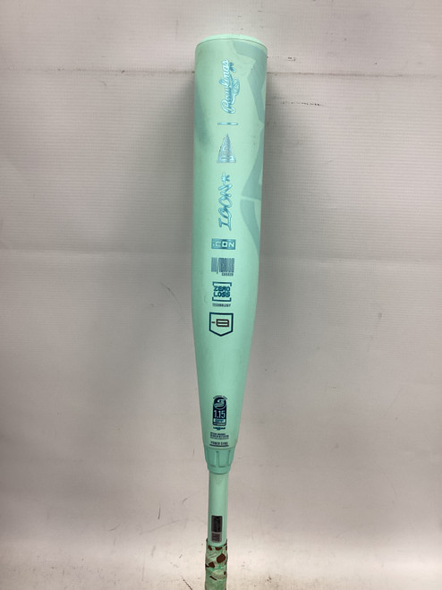 Vist Large View of Product Image Which is Used Rawlings ICON 2026 BB/SB USSSA 2 3/4 Bat 30"