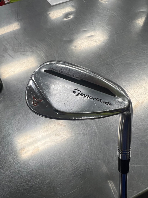 Vist Large View of Product Image Which is Used Taylormade MILLED GRIND 2 Golf Wedge Mens RH 60 Degree