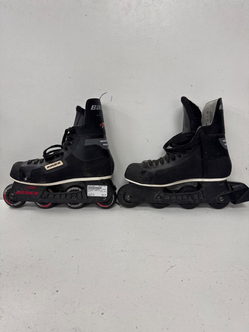 Vist Large View of Product Image Which is Used Bauer 200RH Senior Rec Fitness Skates Black Senior 10