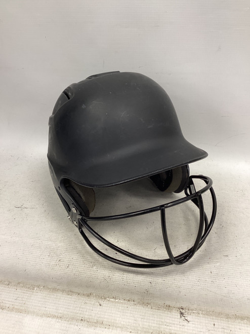 Vist Large View of Product Image Which is Used Adidas CLIMA COOL Batting Helmet w/Mask Black LG