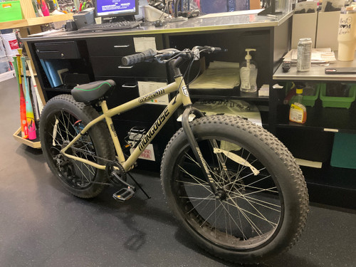 Vist Large View of Product Image Which is Used Mongoose MALUS BMX Bike Mens Olive Green 20"