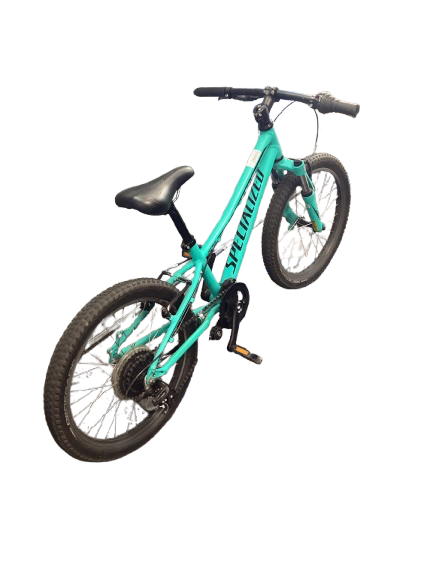 Vist Large View of Product Image Which is Used Specialized HOTROCK Mountain Bike Boys Teal 20"