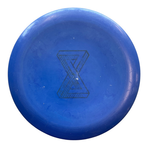 Vist Large View of Product Image Which is Used Infinite Discs I-BLEND ALPACA Disc Golf Putter Royal Blue 165g