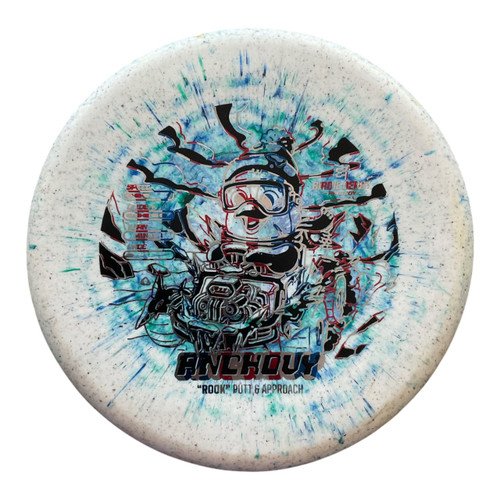 Vist Large View of Product Image Which is Used Prodigy 300 FRACTAL ROOK Disc Golf Putter Sky Blue 176g