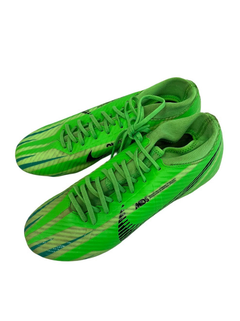 Vist Large View of Product Image Which is Used Nike Mercurial Mens 7.5 Soccer Cleats Green 