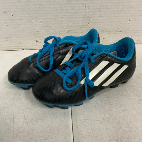 Vist Large View of Product Image Which is Used Adidas Soccer Cleats Black Youth 12.0