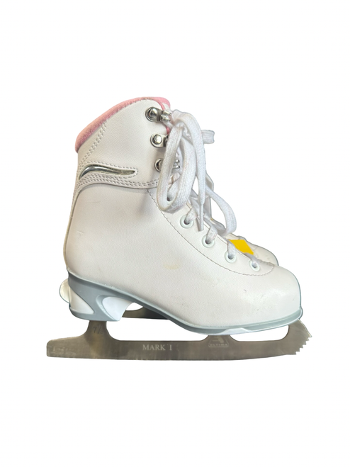 Vist Large View of Product Image Which is Used Jackson CAMEO 1800 Girls Figure Skate White Youth 09.0