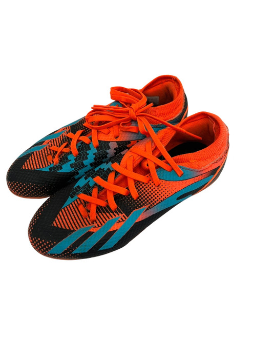 Vist Large View of Product Image Which is Used Adidas Speedportal Messi Jr 3.5 Soccer Cleats Orange