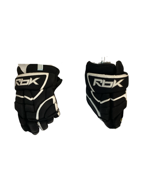 Vist Large View of Product Image Which is Used Reebok HG3K Junior Gloves Black 11"