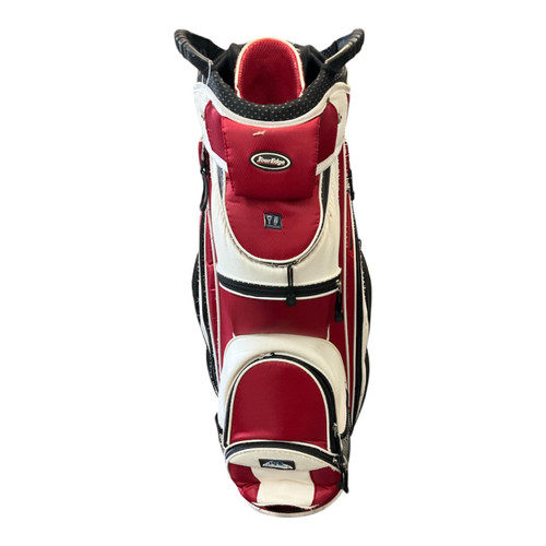 Vist Large View of Product Image Which is Used Tour Edge 14 WAY CART BAG Mens Cart Bag Red