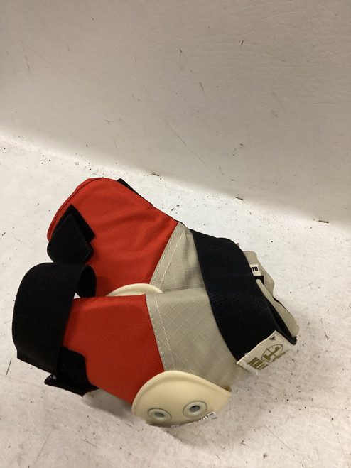 Vist Large View of Product Image Which is Used Skateboard Kneepads Orange Senior