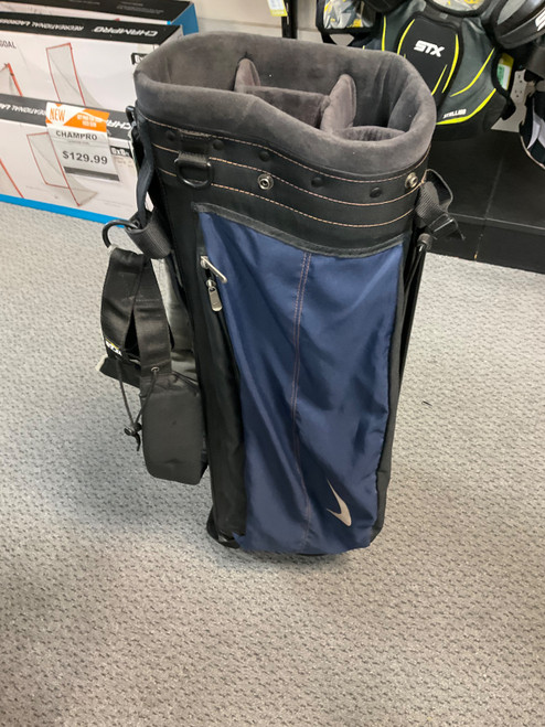 Vist Large View of Product Image Which is Used Nike 5 WAY STAND BAG Mens Stand Bag Black