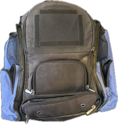 Vist Large View of Product Image Which is Used Maxballbags BKPK Baseball Player Backpack Black