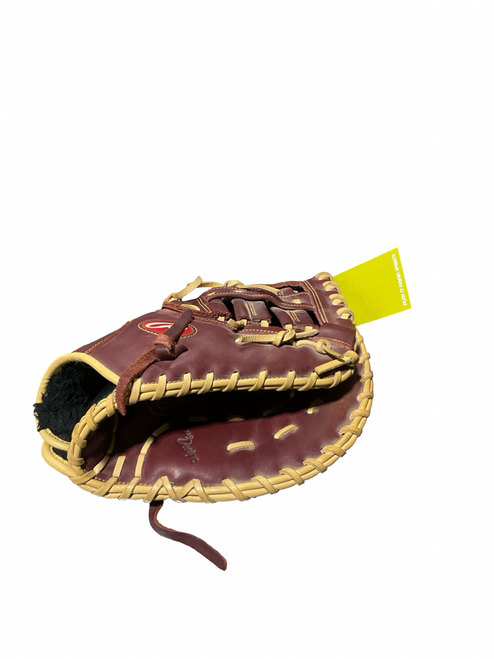 Vist Large View of Product Image Which is Used Rawlings 1ST BASE MITT SANDLOT BB/SB First Base RH Throw Maroon 12 1/2"
